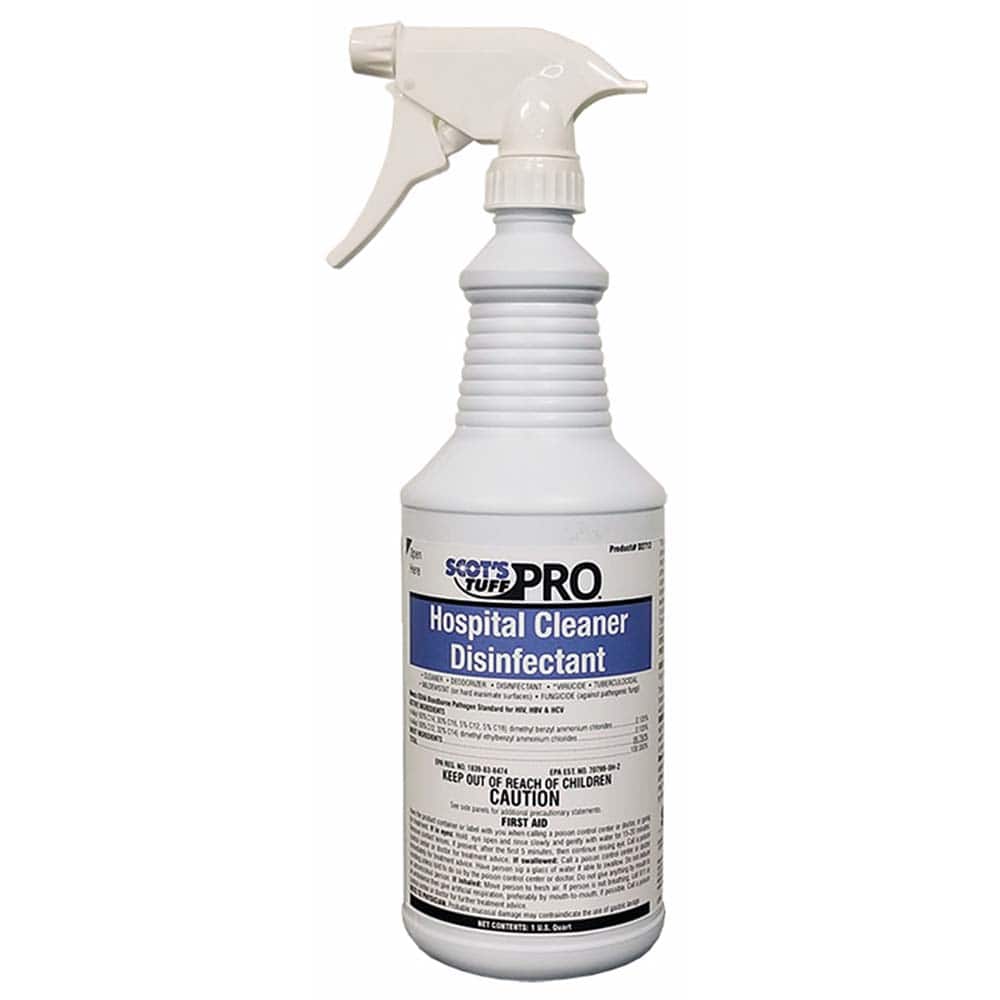Scot's Tuff - All-Purpose Cleaners & Degreasers Type: Disinfectant Container Type: Bottle - Americas Industrial Supply