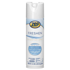 All-Purpose Cleaner: 15 gal Can, Disinfectant Aerosol, Spring Mist Scent