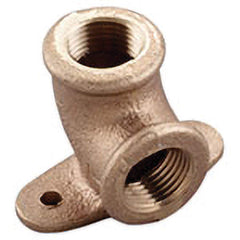 Merit Brass - Brass & Chrome Pipe Fittings Type: 90 Degree Elbow Fitting Size: 1/2 - Americas Industrial Supply