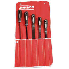 Simonds File - File Sets File Set Type: American File Types Included: Mill; Half Round; Round; Slim Taper; Rasp - Americas Industrial Supply