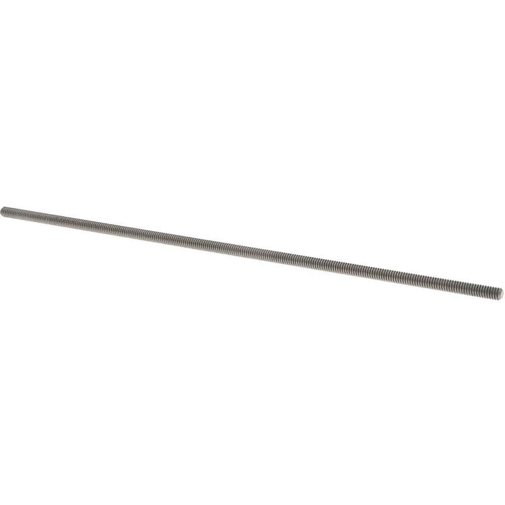 Made in USA - Threaded Rods Material: Titanium Thread Size: #10-24 (Inch) - Americas Industrial Supply