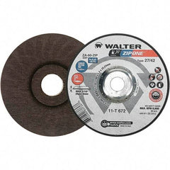 WALTER Surface Technologies - Depressed-Center Wheels Wheel Diameter (Inch): 7 Wheel Thickness (Inch): 3/64 - Americas Industrial Supply