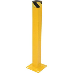 Vestil - 4" Diam x 42" High, Yellow Steel Bollard - Americas Industrial Supply