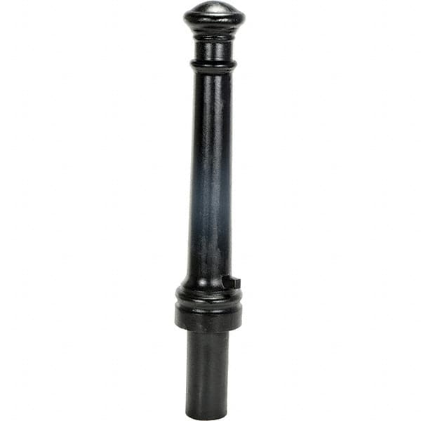 Vestil - 8" Diam x 40" High, Black Iron Bollard - Americas Industrial Supply