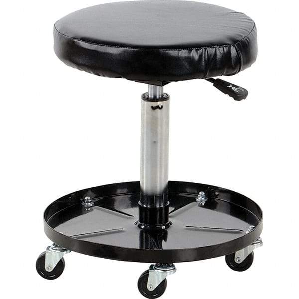 Vestil - Swivel & Adjustable Stools Type: Adjustable Height Stool Base Type: PAD Base - Americas Industrial Supply