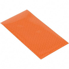 Vestil - 6" High x 3' Long x 3" Wide Barrier Reflective Sheeting - Orange - Americas Industrial Supply
