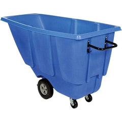 Vestil - 450 Lb Load Capacity, Polyethylene Tilt Truck - 28" Wide x 62" Long x 35" High - Americas Industrial Supply