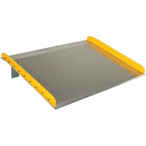 Vestil - Aluminum Dock Plate - 60" Long x 72" Wide x 10" High - Americas Industrial Supply