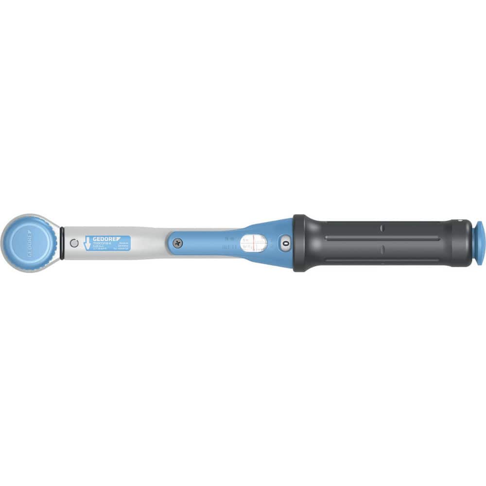 Adjustable Torque Wrench: 0.25″ Square Drive, Newton Meter 5 to 25 Nm