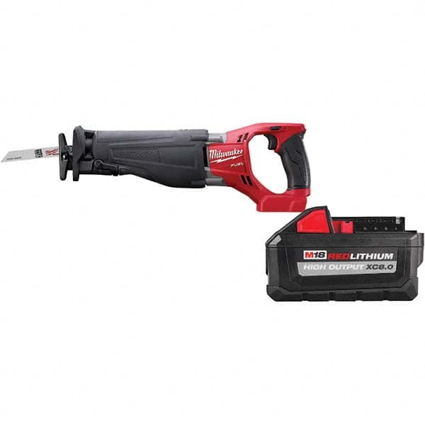 Cordless Reciprocating Saw: 18V, 0 to 3,000 SPM 1 M18 Lithium-ion Battery