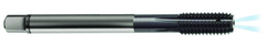 M12 x 1.75 Dia. - 6HX - 5 FL - Carbide Semi-Bott Tap-TiCN -Coolant-Thru-FORM-C DIN 376 - Americas Industrial Supply