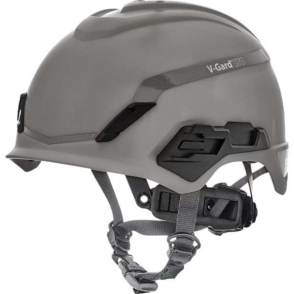 MSA - ANSI Type I Class C, G & E 4-Point Ratchet Short Brim Hard Hat - Americas Industrial Supply