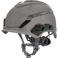 MSA - ANSI Type I Class C, G & E 4-Point Ratchet Short Brim Hard Hat - Americas Industrial Supply