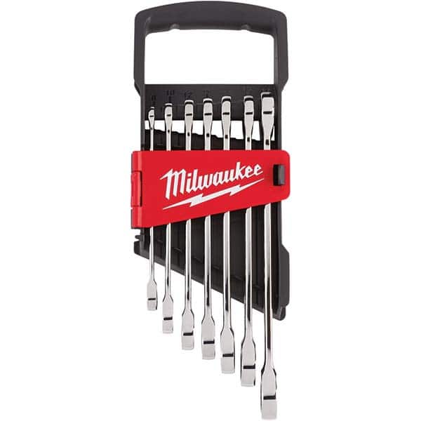 Milwaukee Tool - Wrench Sets Tool Type: Ratcheting Combination Wrench Set System of Measurement: Metric - Americas Industrial Supply