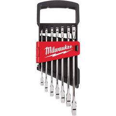 Milwaukee Tool - Wrench Sets Tool Type: Ratcheting Combination Wrench Set System of Measurement: Metric - Americas Industrial Supply