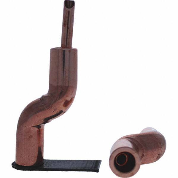 Tuffaloy - Spot Welder Tips For Use With: 5RW Electrode Holder Type: Bent Shank for 5RW Male Cap - Americas Industrial Supply