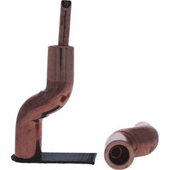 Tuffaloy - Spot Welder Tips For Use With: 5RW Electrode Holder Type: Bent Shank for 5RW Male Cap - Americas Industrial Supply