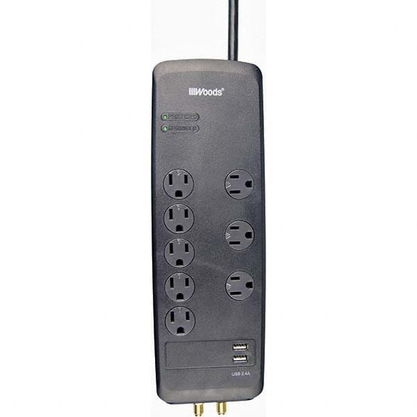 Southwire - Power Outlet Strips Amperage: 15 Voltage: 120 V - Americas Industrial Supply