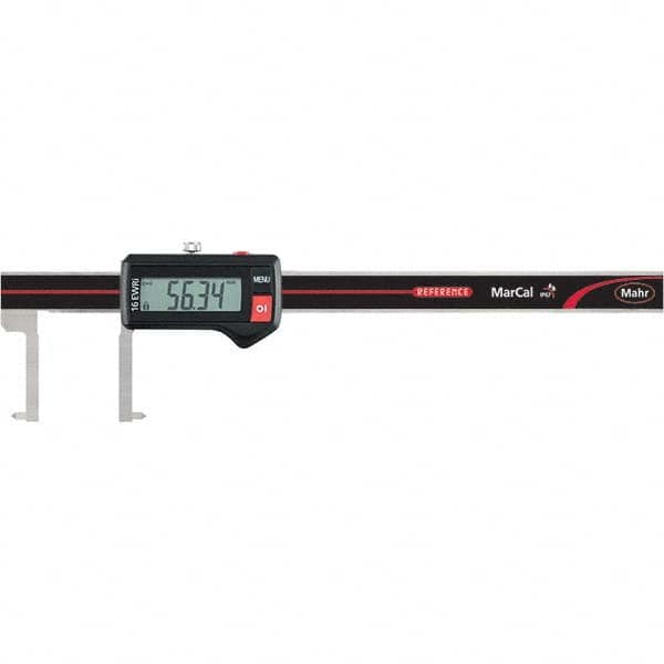 Mahr - 20 to 170mm Range, 0.01mm Resolution, IP67 Electronic Caliper - Americas Industrial Supply