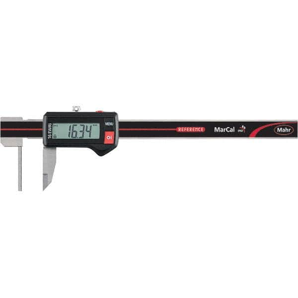 Mahr - 0 to 150mm Range, 0.01mm Resolution, IP67 Electronic Caliper - Americas Industrial Supply