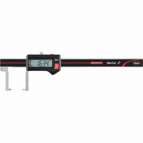 Mahr - 0 to 140mm Range, 0.01mm Resolution, IP67 Electronic Caliper - Americas Industrial Supply