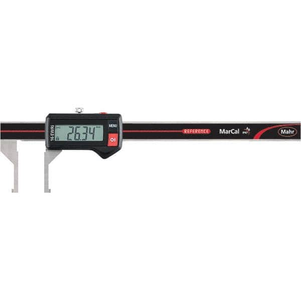 Mahr - 10 to 160mm Range, 0.01mm Resolution, IP67 Electronic Caliper - Americas Industrial Supply