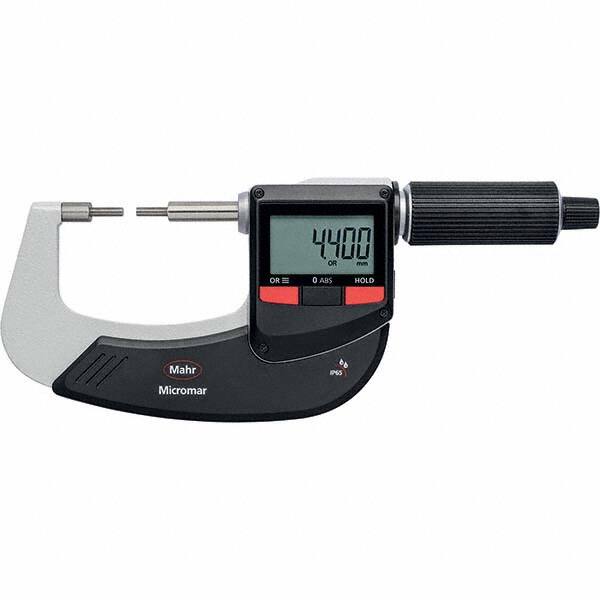 Mahr - Electronic Outside Micrometers Type: Standard Minimum Measurement (Decimal Inch): 0.0000 - Americas Industrial Supply