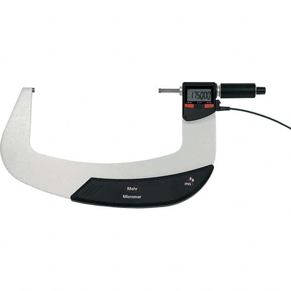 Mahr - Electronic Outside Micrometers Type: Standard Minimum Measurement (Decimal Inch): 7.0000 - Americas Industrial Supply