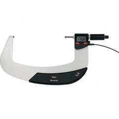 Mahr - Electronic Outside Micrometers Type: Standard Minimum Measurement (Decimal Inch): 5.0000 - Americas Industrial Supply