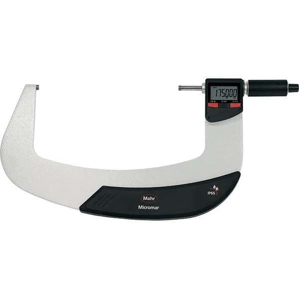 Mahr - Electronic Outside Micrometers Type: Standard Minimum Measurement (Decimal Inch): 6.0000 - Americas Industrial Supply