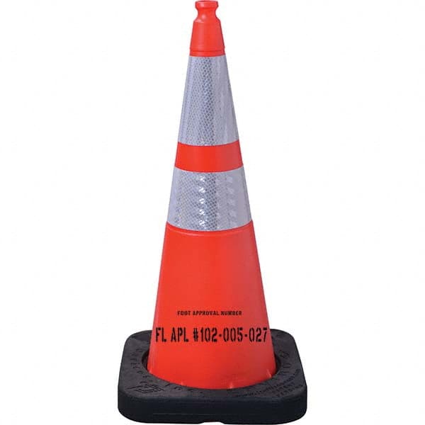 VizCon - Traffic Cones Type: Cone Color: Fluorescent Orange - Americas Industrial Supply