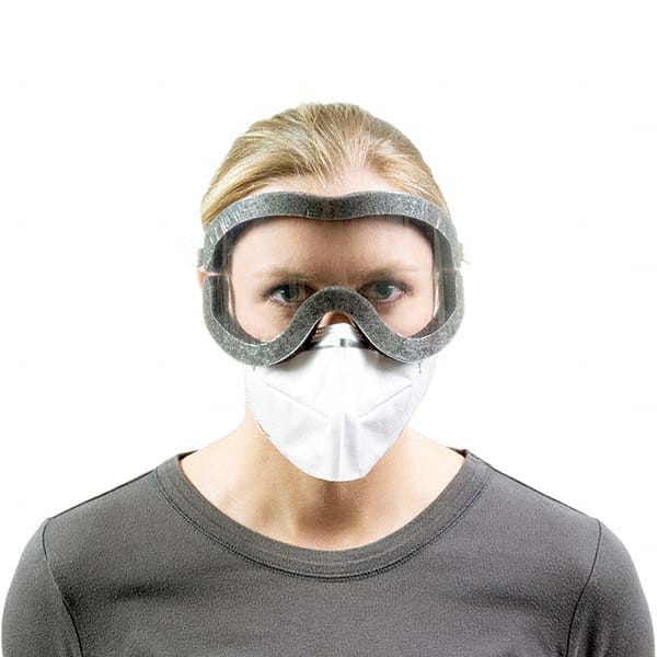 HexArmor - Size Universal Clear Anti-Static Disposable Goggles - Americas Industrial Supply