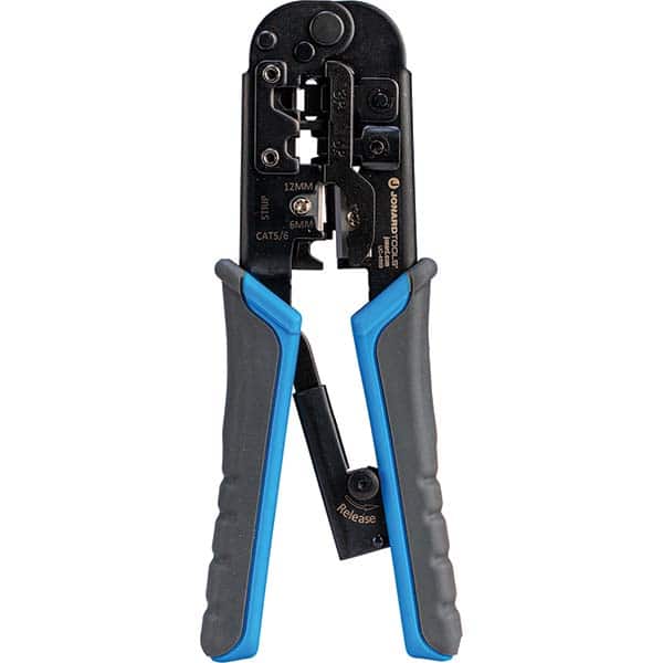Jonard Tools - Crimpers Type: Pass-through Modular Crimping Tool Capacity: RJ-11, RJ-45 - Americas Industrial Supply