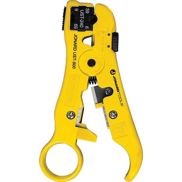 Jonard Tools - Wire & Cable Strippers Type: Wire Stripper Maximum Capacity: RG-59, RG-6 - Americas Industrial Supply
