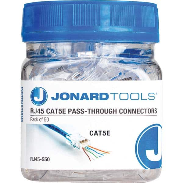 Jonard Tools - Cable Tools & Kits Tool Type: Pass-Through Connectors Number of Pieces: 50.000 - Americas Industrial Supply