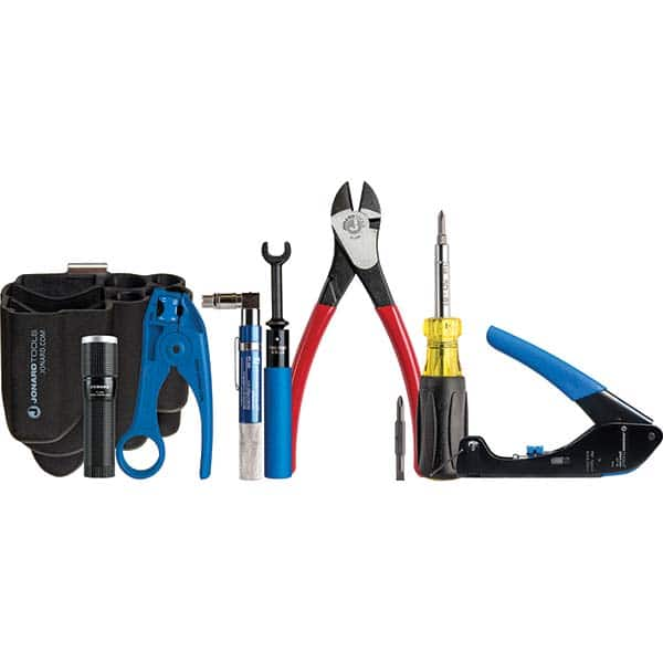 Jonard Tools - Cable Tools & Kits Tool Type: Compression Tool Number of Pieces: 8.000 - Americas Industrial Supply