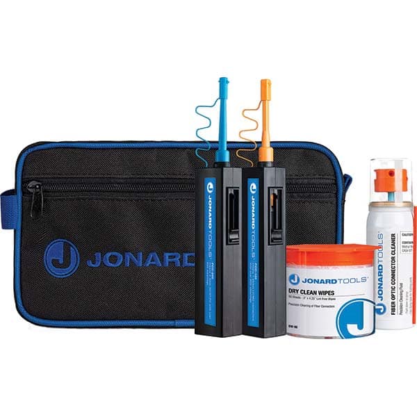 Jonard Tools - Cable Tools & Kits Tool Type: Fiber Cleaning Kit Number of Pieces: 5.000 - Americas Industrial Supply