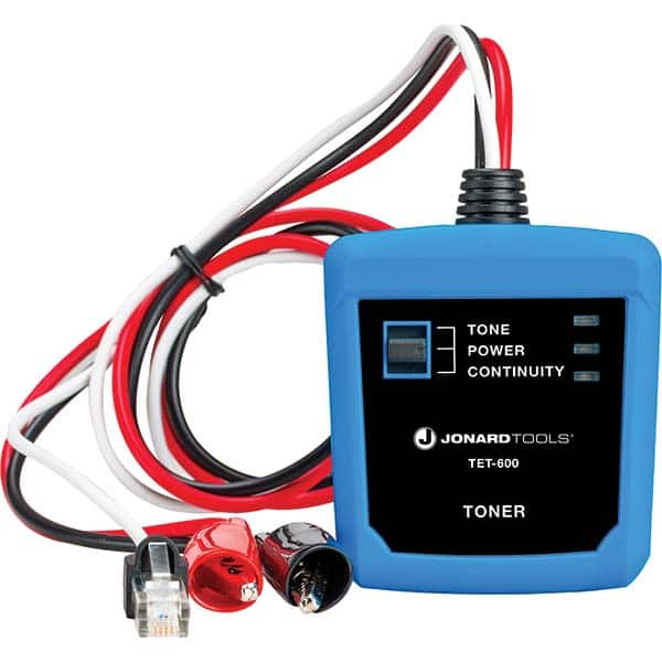 Jonard Tools - Cable Testers Cable Type: Modular Cable Display Type: No Screen - Americas Industrial Supply