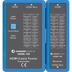 Jonard Tools - Cable Testers Cable Type: HDMI; Mini HDMI Display Type: No Screen - Americas Industrial Supply