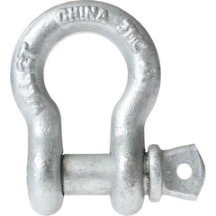 US Cargo Control - Shackles Load Limit (Ton): 12.00 Pin Type: Screw - Americas Industrial Supply