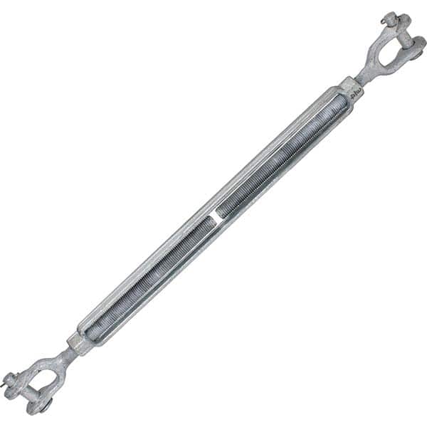 US Cargo Control - Turnbuckles Type: Jaw & Jaw Working Load Limit (Lb.): 5200 - Americas Industrial Supply