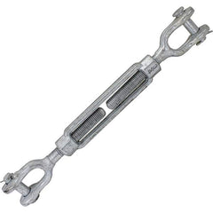 US Cargo Control - Turnbuckles Type: Jaw & Jaw Working Load Limit (Lb.): 5200 - Americas Industrial Supply