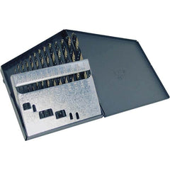 Cle-Line - Drill Bit Sets System of Measurement: Inch Drill Bit Material: High Speed Steel - Americas Industrial Supply