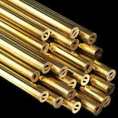 Electrical Discharge Machining Tubes; Tube Material: Brass; Overall Length: 1.5 mm; Channel Type: Single; Outside Diameter (mm): 1.50; Overall Length (mm): 1.5000