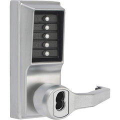 Simplex - Lever Locksets Type: Push-button Lock Door Thickness: 1-3/4 - Americas Industrial Supply