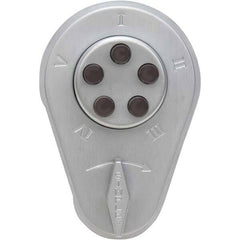 Simplex - Lever Locksets Type: Thumbturn Door Thickness: 1-3/4 - Americas Industrial Supply