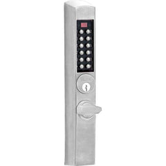 E-Plex - Lever Locksets Type: Thumbturn Door Thickness: 1-3/4 - Americas Industrial Supply