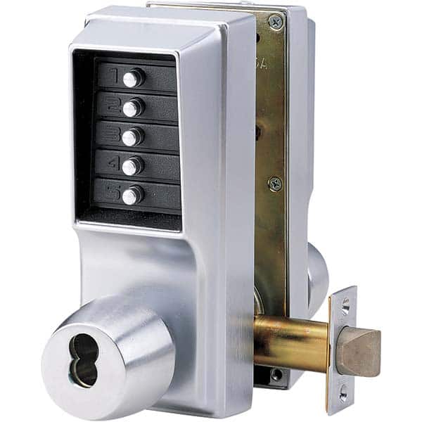 Simplex - Lever Locksets Type: Push-button Lock Door Thickness: 1-3/4 - Americas Industrial Supply