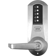 Simplex - Lever Locksets Type: Push-button Lock Door Thickness: 1-3/4 - Americas Industrial Supply