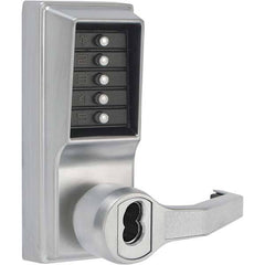 Simplex - Lever Locksets Type: Push-button Lock Door Thickness: 1-3/4 - Americas Industrial Supply